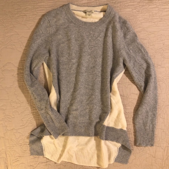 Vertical designs cashmere high low sweater - Picture 8 of 9